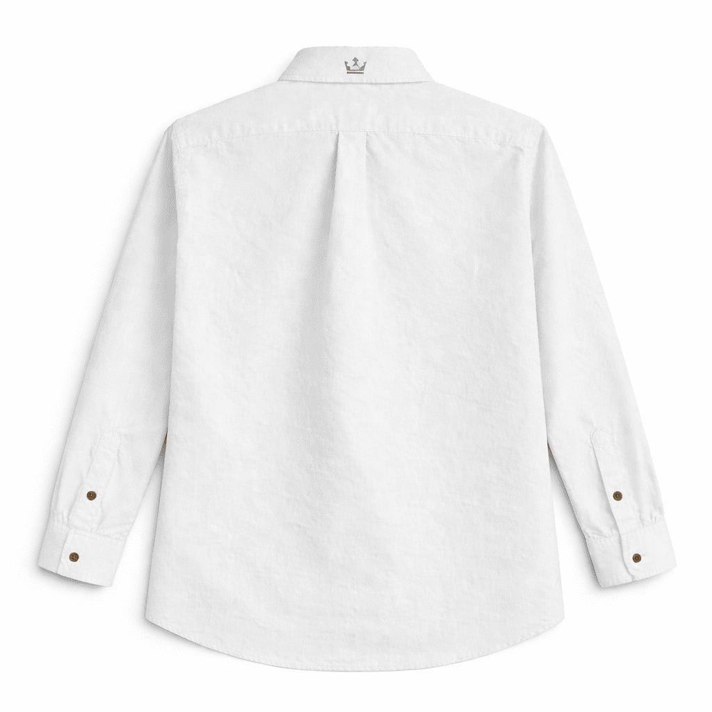 white shirt back side